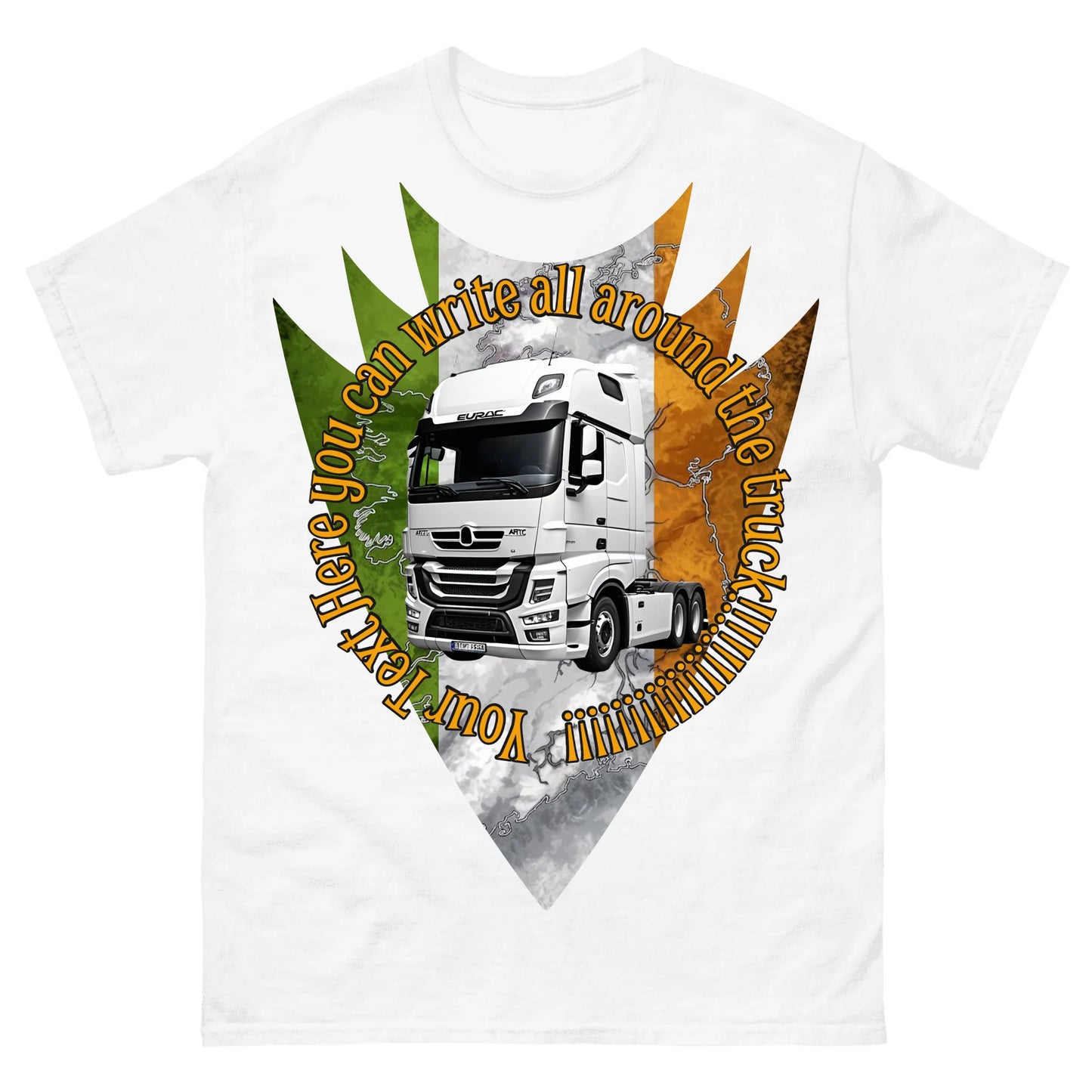 Personalisierbares Truck/Nation T-Shirt